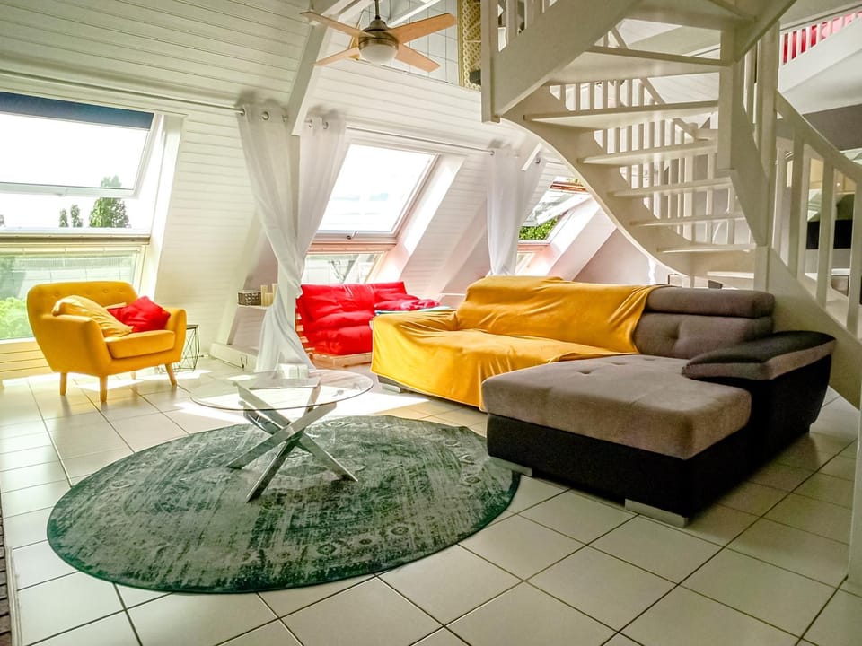 Superbe loft 90m² proche parc expo Nantes (6p) Apartment in Nantes