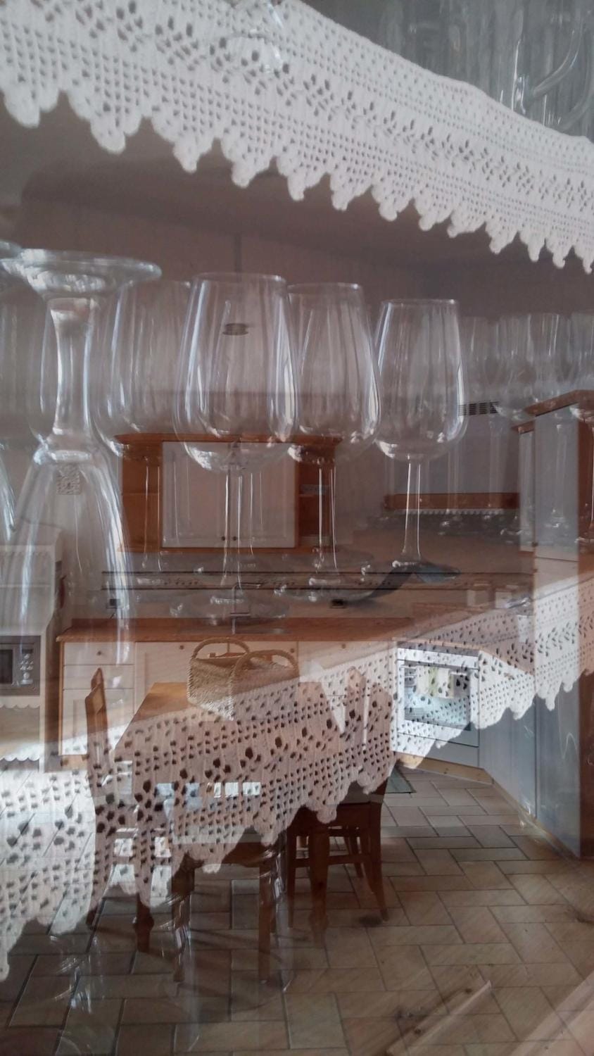 Day, Night, Kitchen or kitchenette, Living room, Decorative detail, Dining area, On site