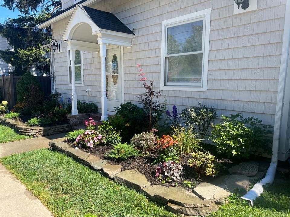Property building, Garden