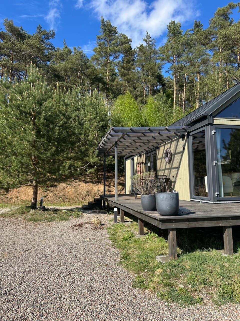 Domki na Kaszubach z balią jacuzzi - Gołubie - Sikorska Dolina II House in Pomeranian Voivodeship
