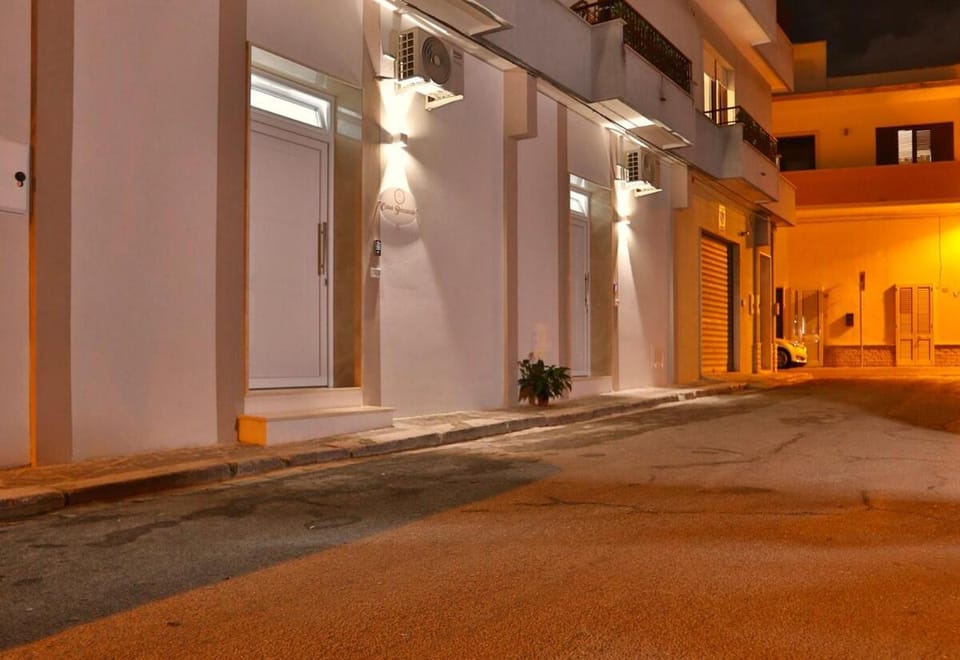 Property building, Night, Neighbourhood, Street view