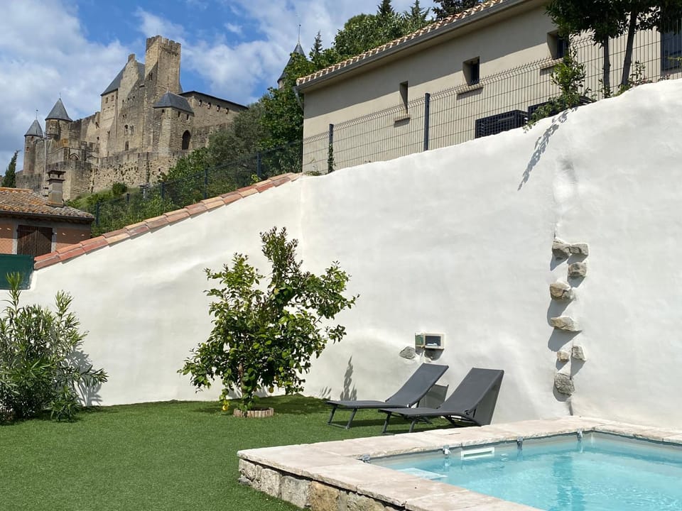 Day, Garden, Garden view, Pool view, Swimming pool, sunbed