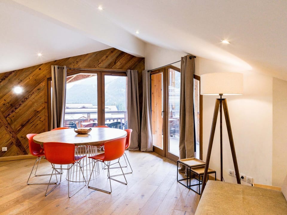Appartement avec vue magnifique dans Le Hameau des Airelles Apartment in Montgenèvre
