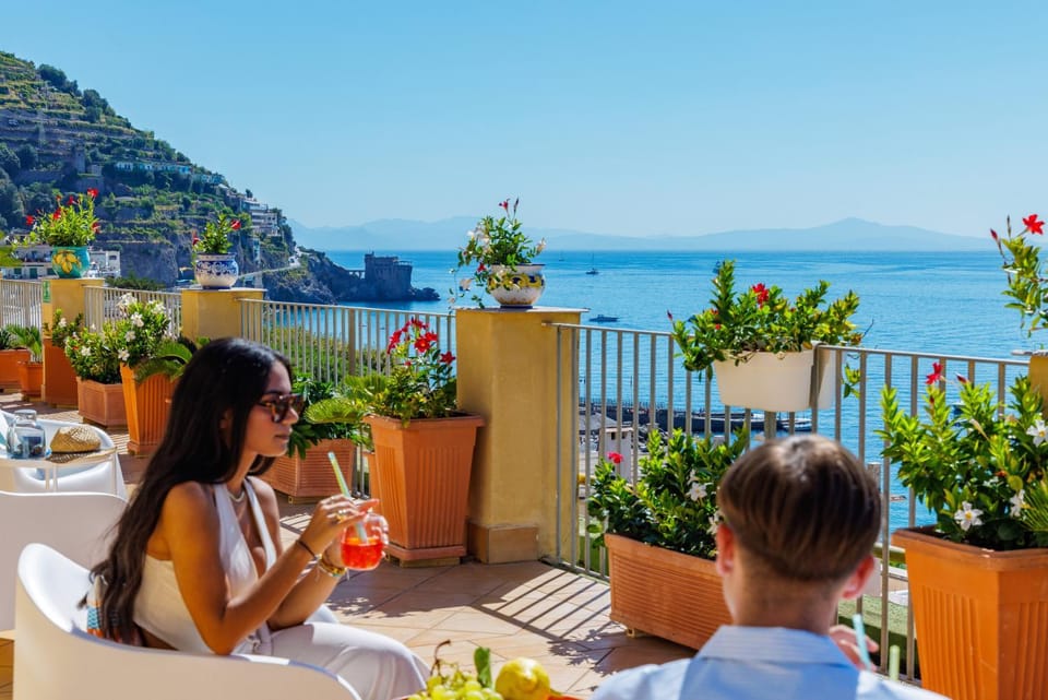 View (from property/room), Balcony/Terrace, Sea view