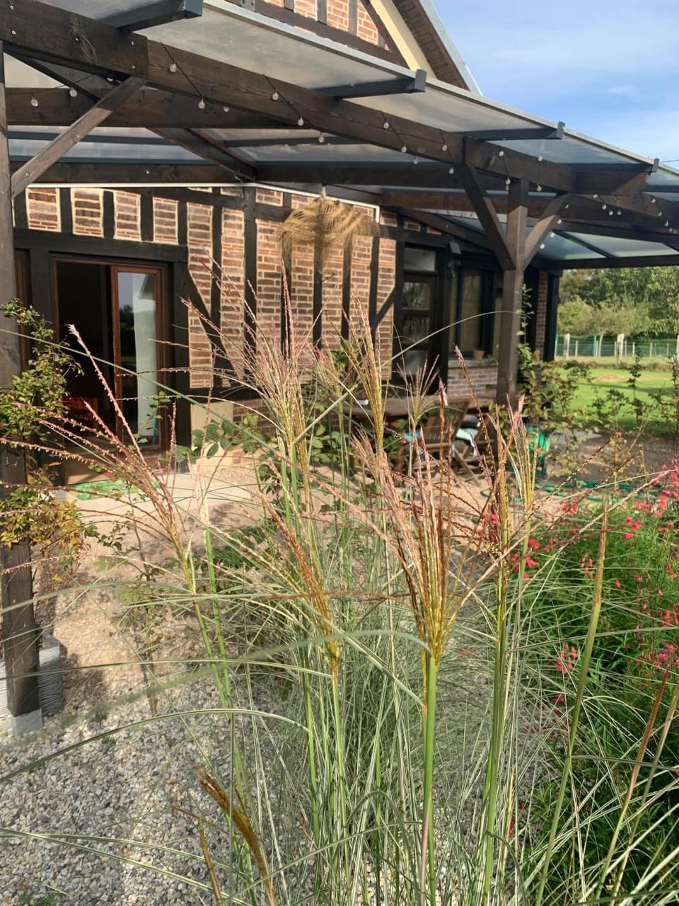 Property building, Garden view
