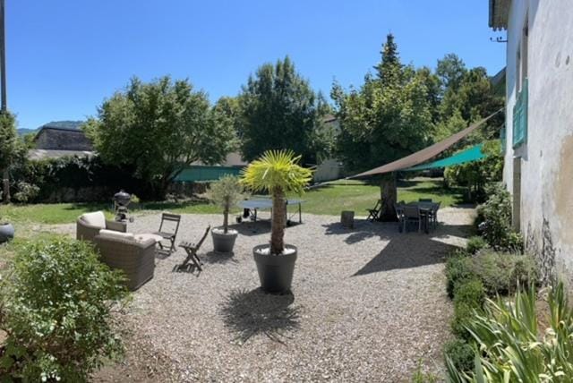 Property building, Garden view