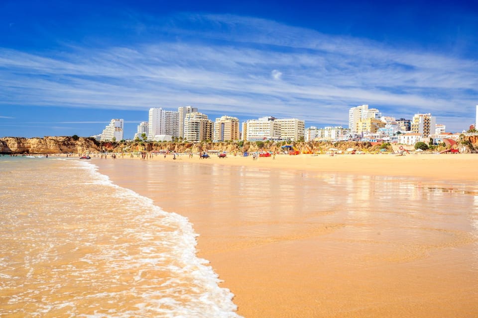 Nearby landmark, Day, Natural landscape, Beach, City view