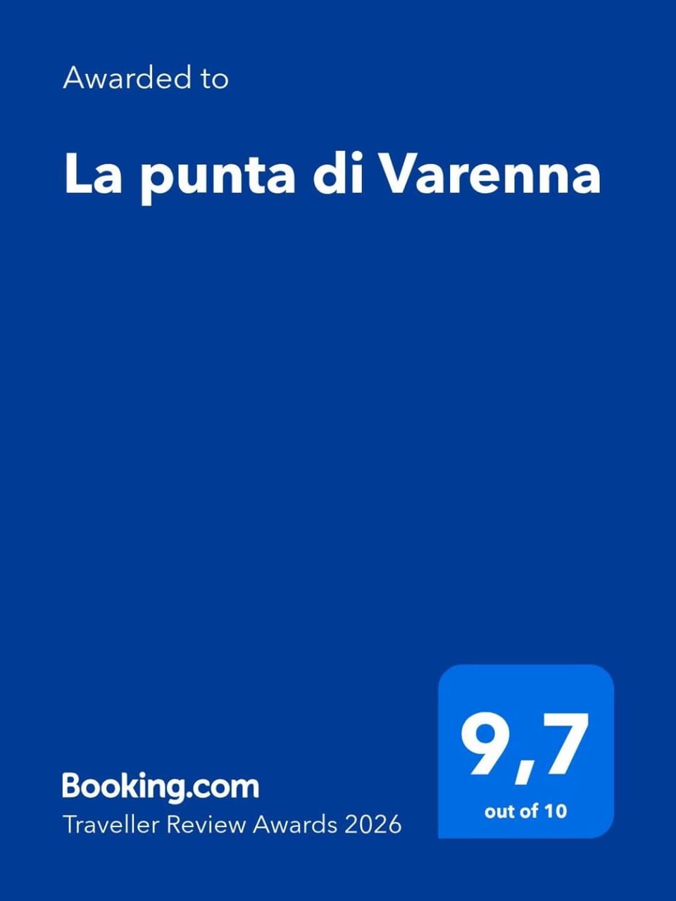 La punta di Varenna House in Province of Lecco