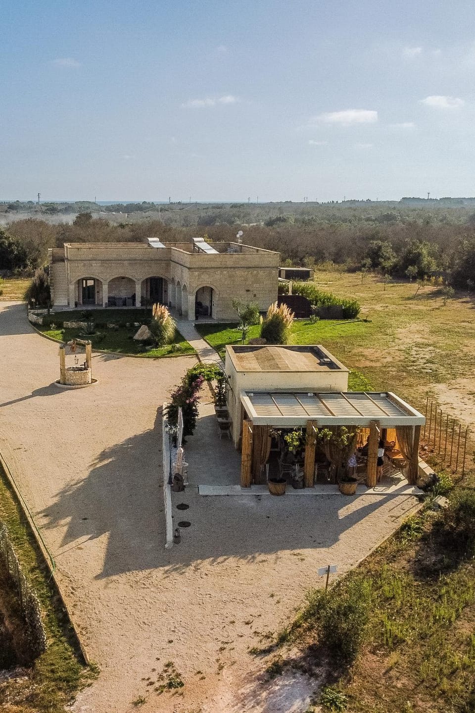Property building, Bird's eye view, Garden, Garden view