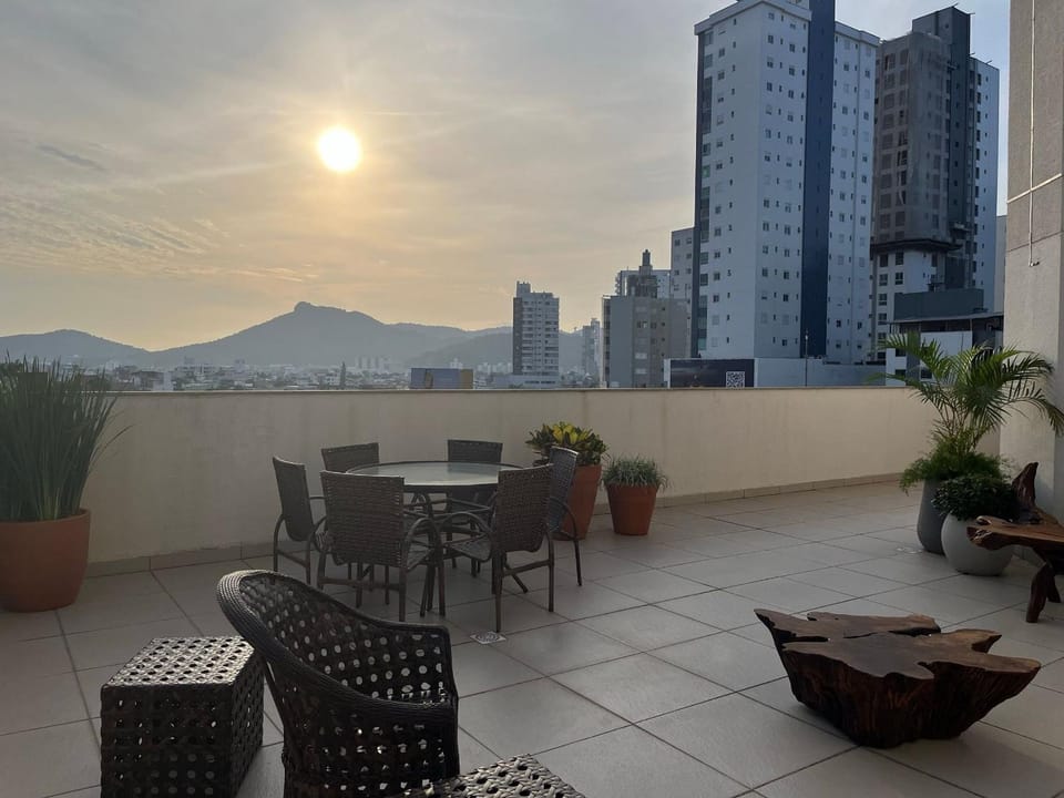 Balcony/Terrace, Mountain view, Sunset