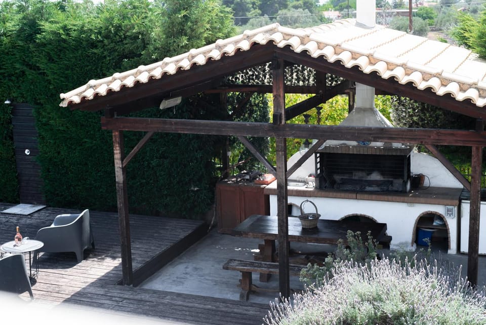 Private Villa Loutraki with Pool, BBQ & View Villa in Euboea
