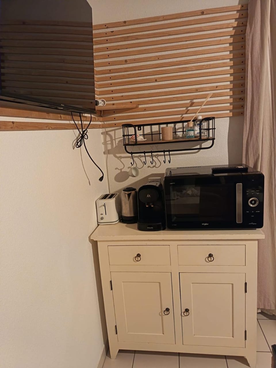 Coffee/tea facilities, microwave, toaster