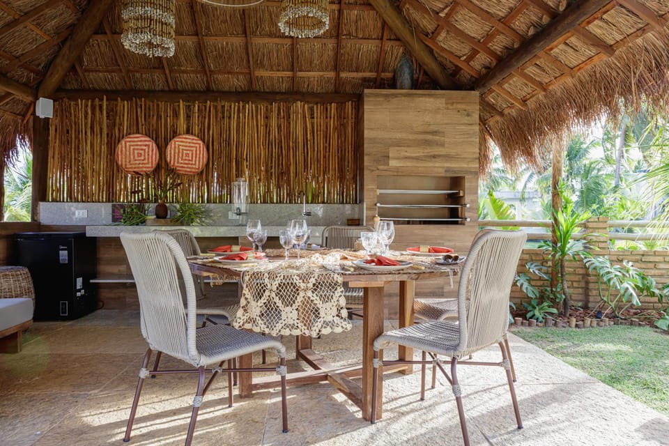 BBQ facilities, Dining area