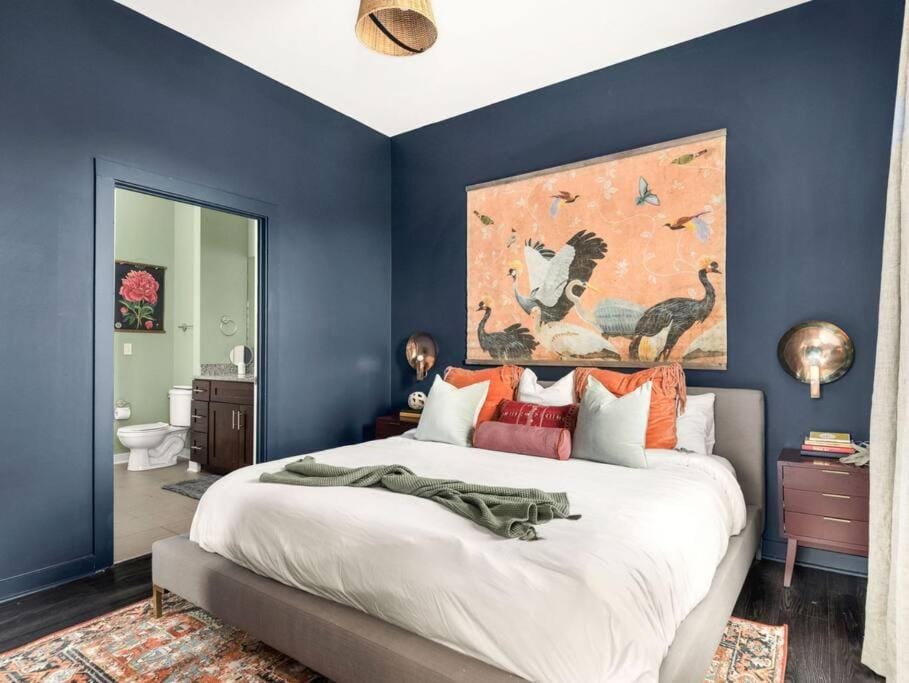 Bed, Bedroom