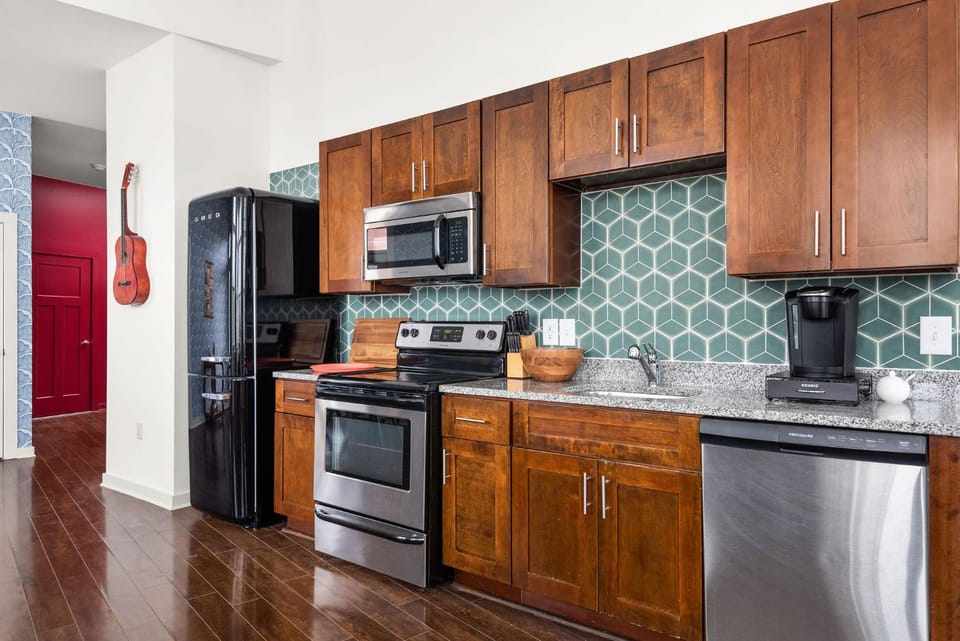 Kitchen or kitchenette, dishwasher, minibar, pet friendly, stove