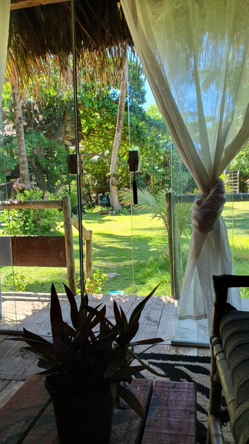 Patio, Garden, View (from property/room), Living room, Seating area, Garden view