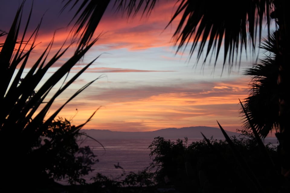 Sea view, Sunset