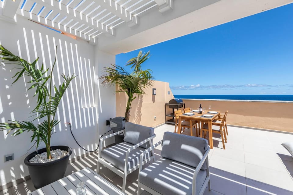 Balcony/Terrace, Dining area, Sea view