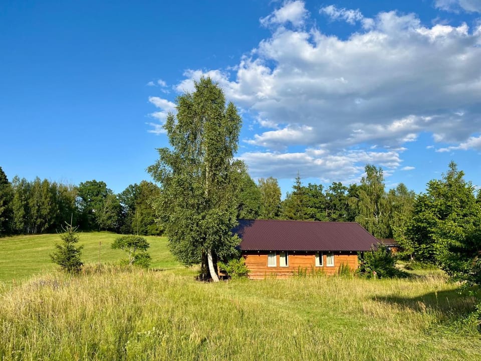 Property building, Natural landscape, Summer