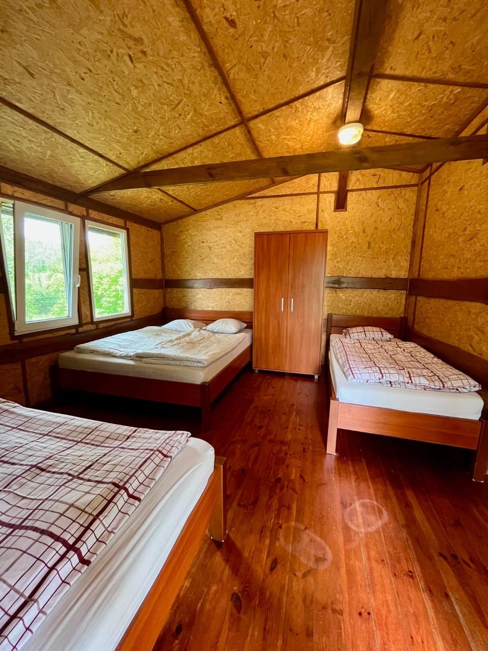 Bed, Photo of the whole room, Bedroom, wardrobe