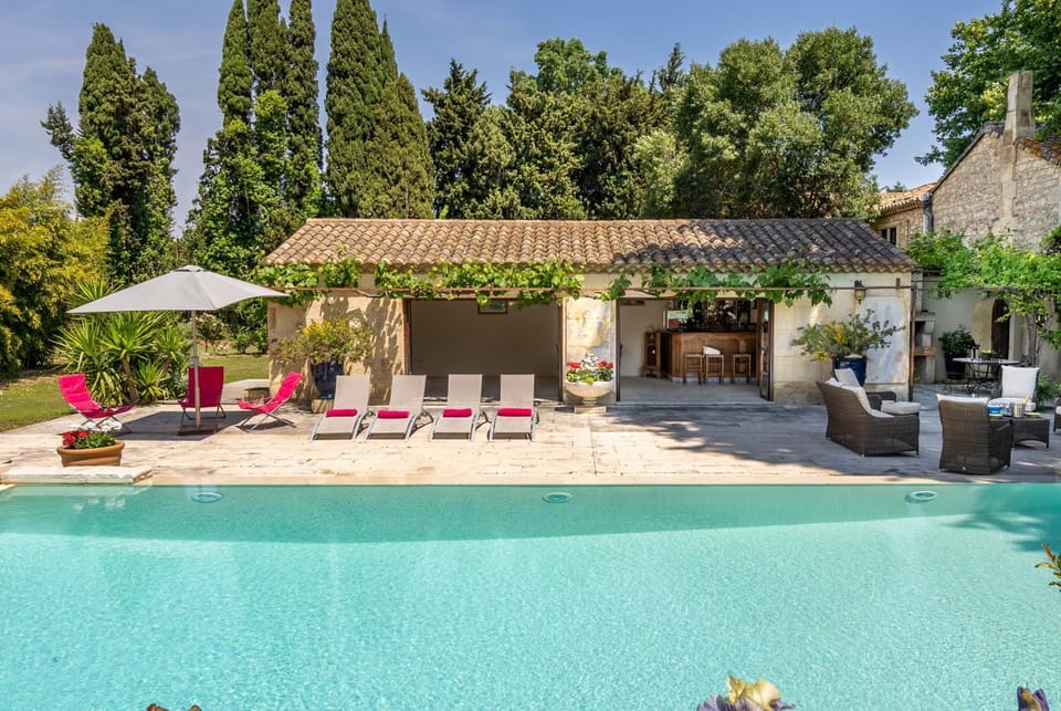 Patio, Day, Garden, Pool view, sunbed