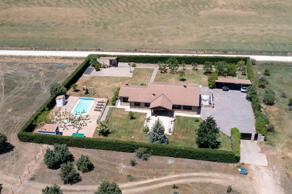 Bird's eye view, Swimming pool