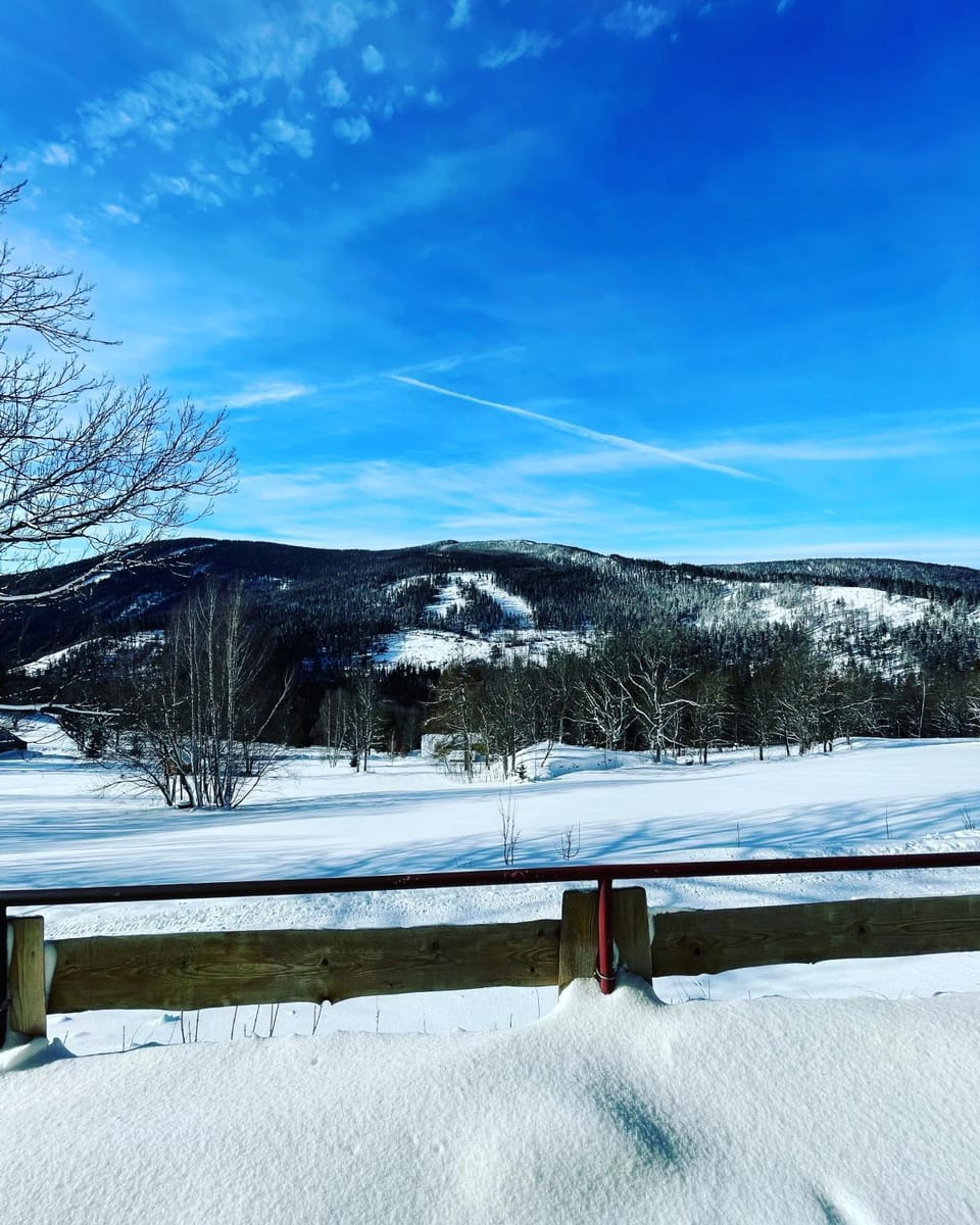 Day, Natural landscape, Winter, Balcony/Terrace, Mountain view
