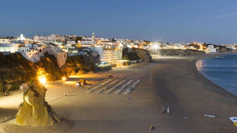 Night, Beach, Sea view