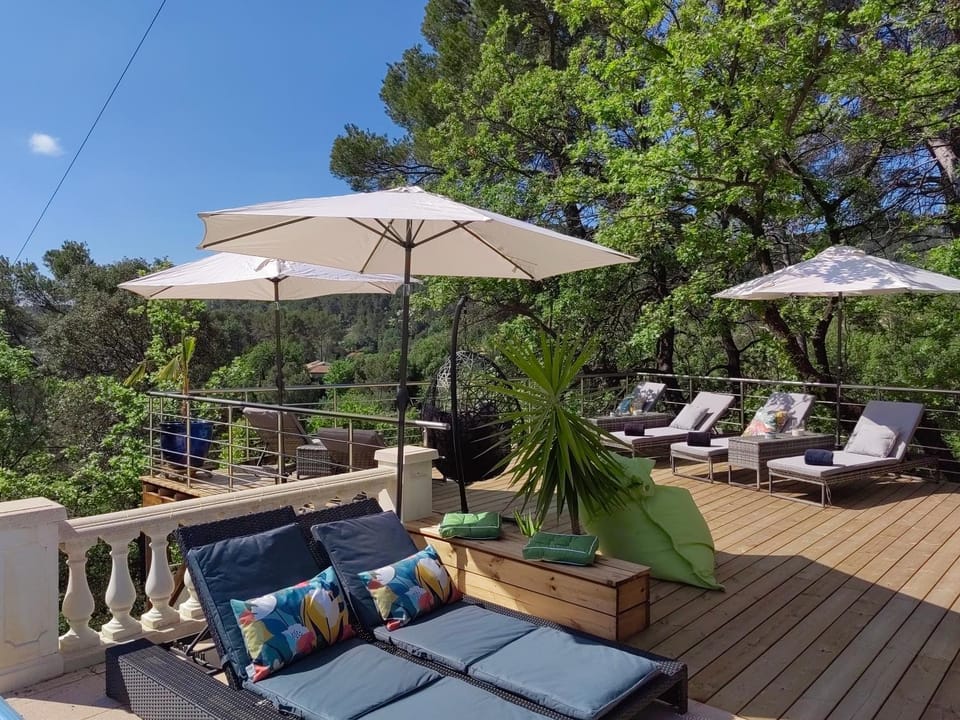 Patio, Natural landscape, View (from property/room), Garden view, sunbed, Internal: Not applicable to any particular room