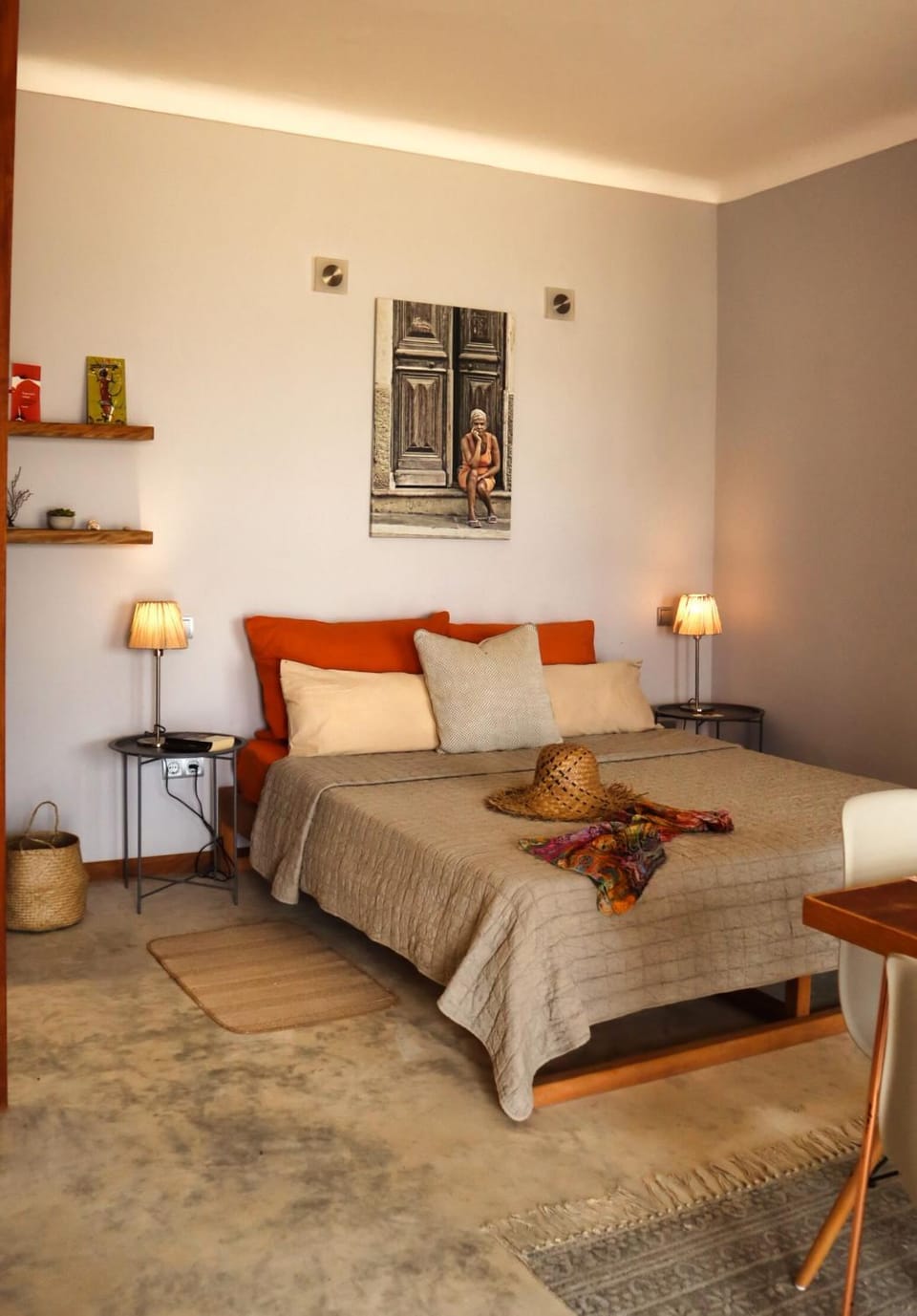 Bed, Bedroom