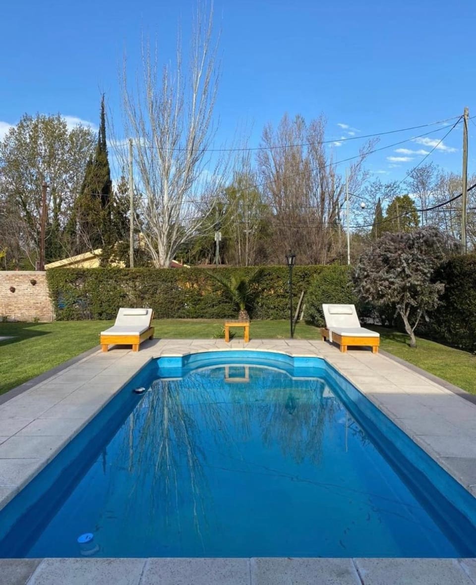 Pool view, Swimming pool, sunbed