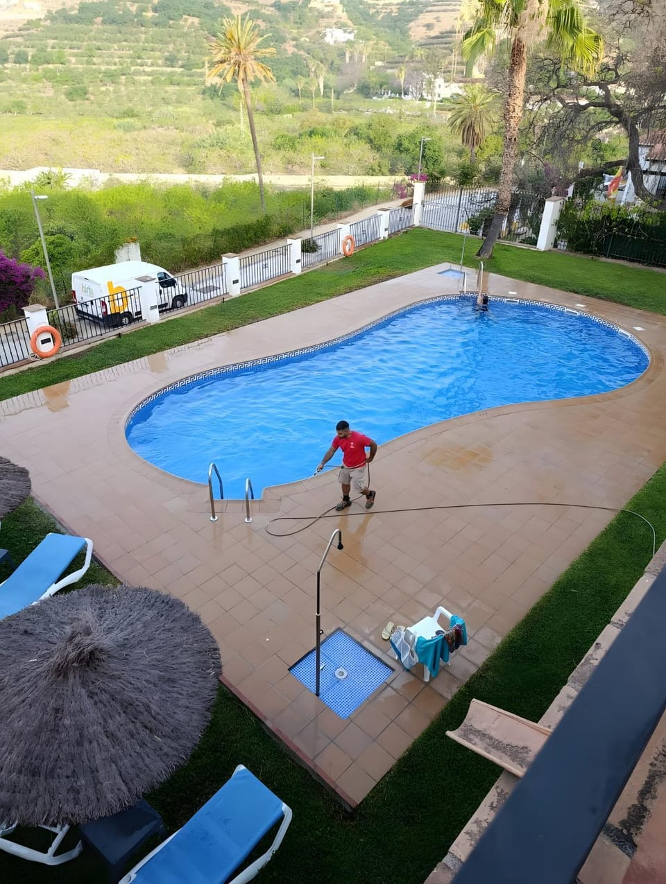 Property building, Swimming pool