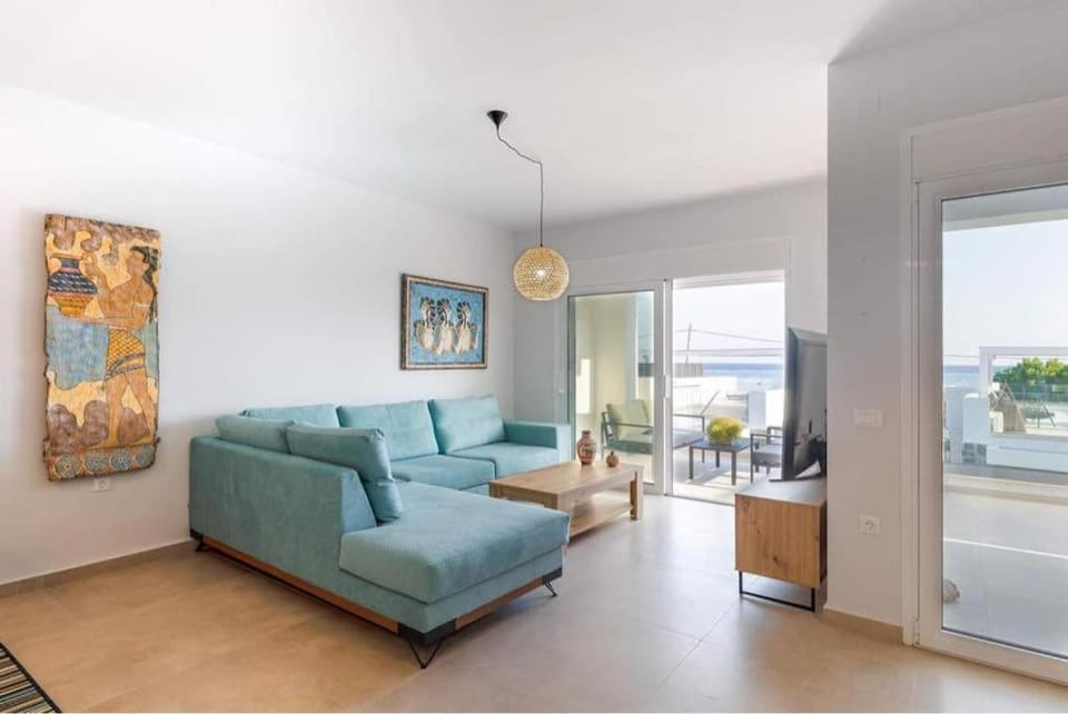 Makrigialos Long Beach Villas - Penthouse 1 House in Lasithi