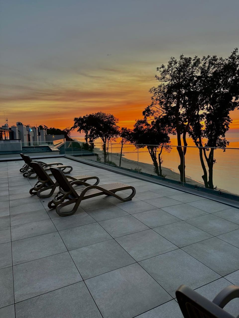 Balcony/Terrace, Sea view, Sunset