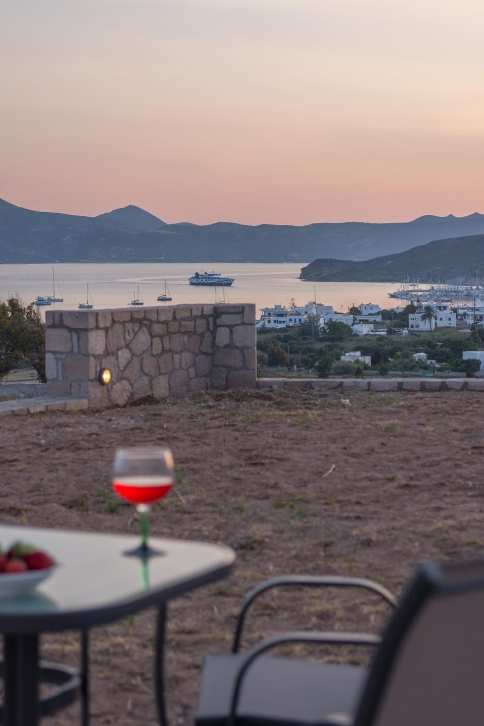 Natural landscape, Sea view, Location, Sunset