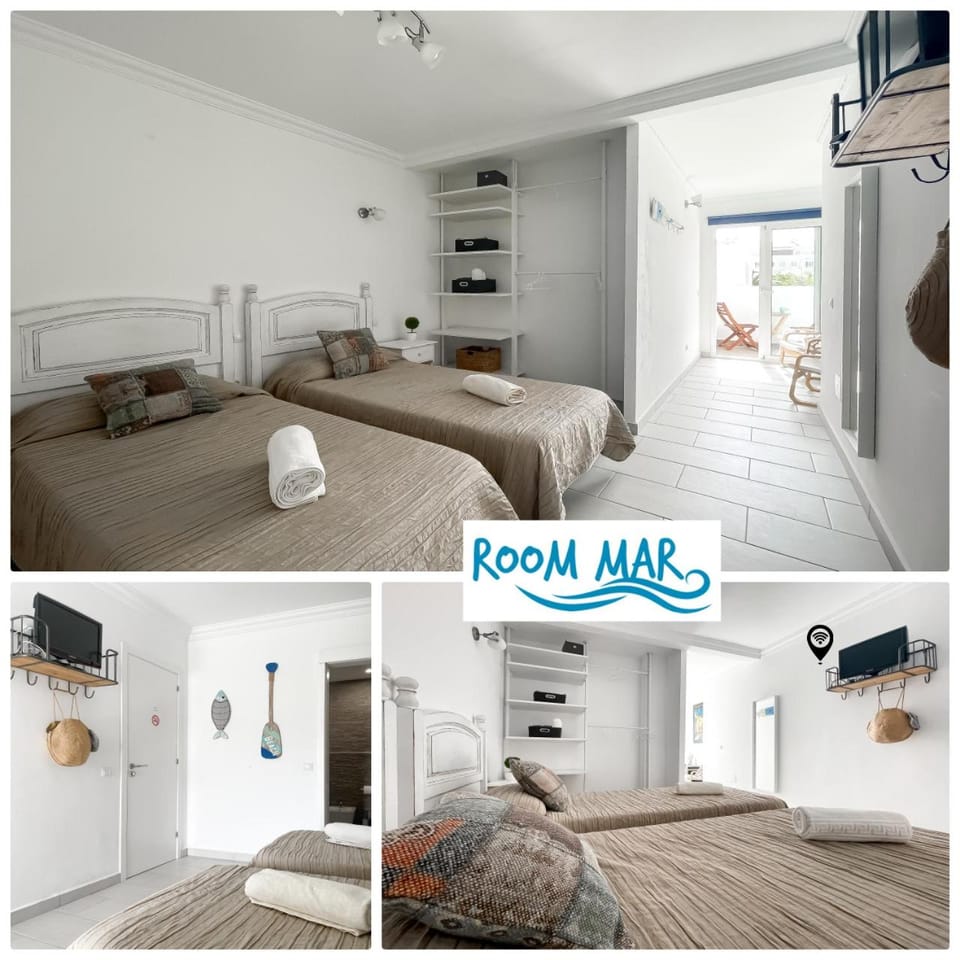 Room Mar wifi free , private bathroom and terrace Apartment in Corralejo