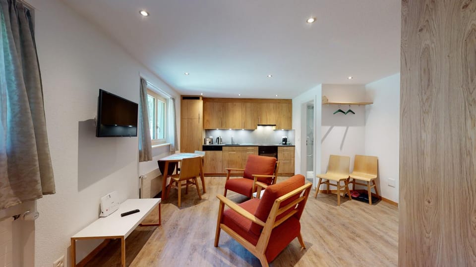 Kitchen or kitchenette, Living room, Dining area, kitchen