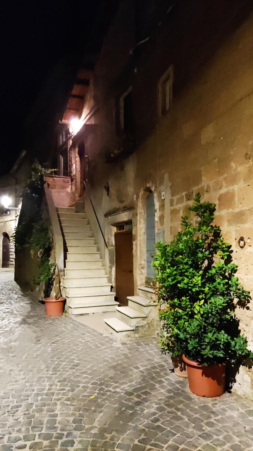 Facade/entrance, Night