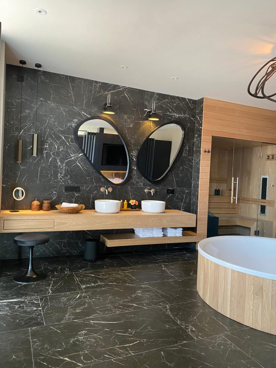 Sauna, Bathroom, Spa and wellness centre/facilities