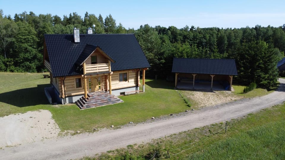 Drewniana chata Bed and Breakfast in Lithuania