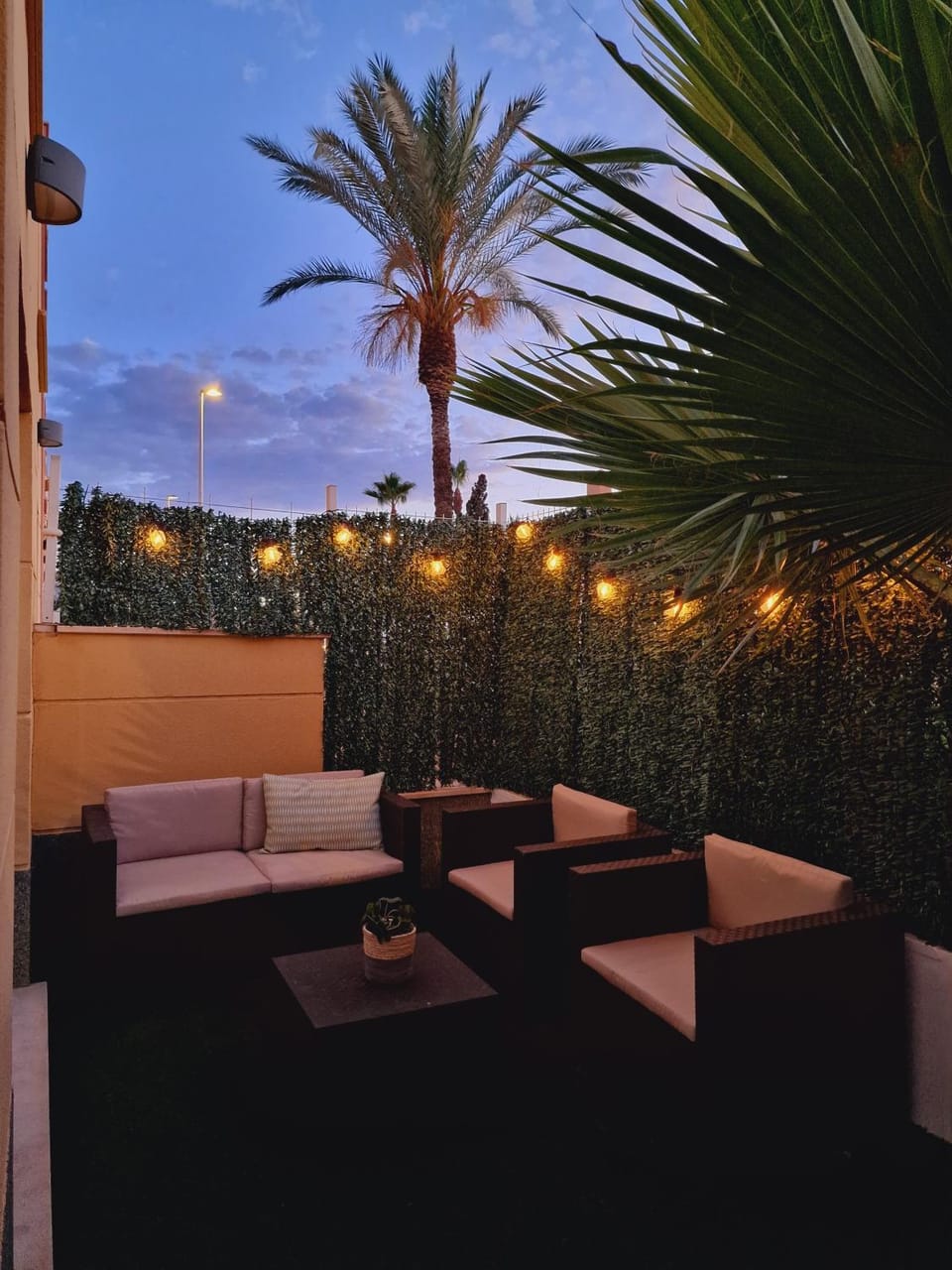 Patio, Living room, Seating area