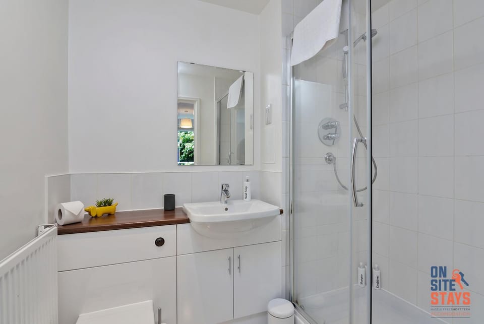 Shower, Bathroom, towels