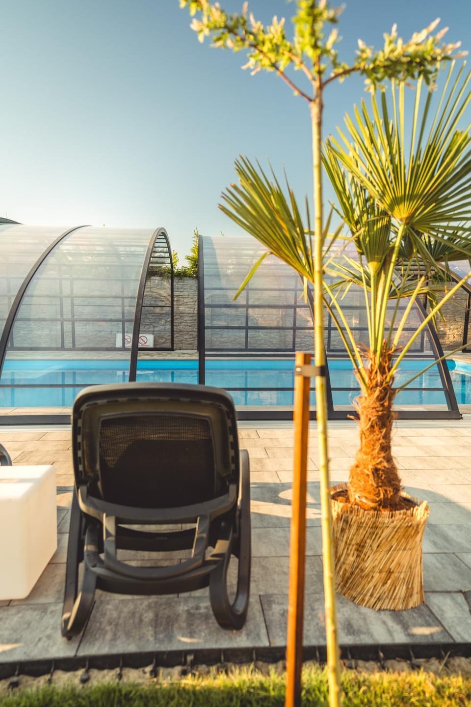 Patio, Natural landscape, Swimming pool, sunbed, Internal: Not applicable to any particular room