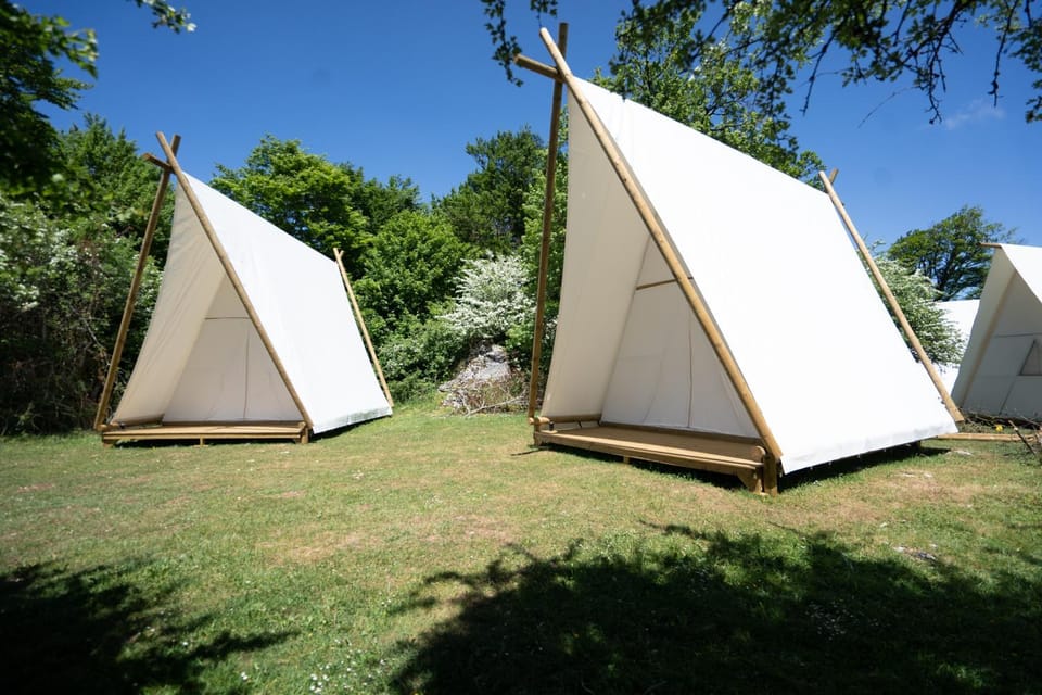 Kampaoh Sierra de Urbasa Luxury tent in Basque Country