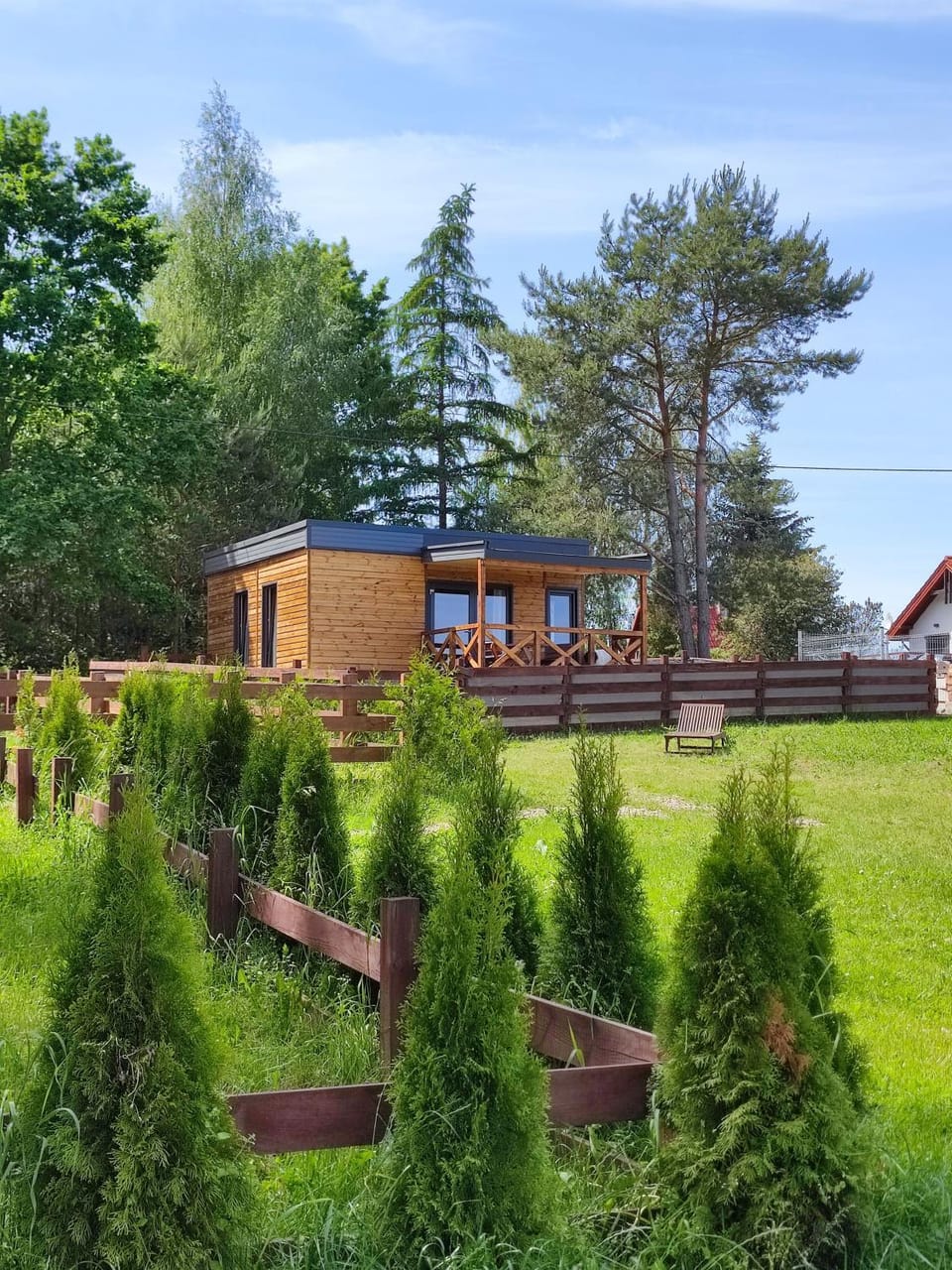 Property building, Garden