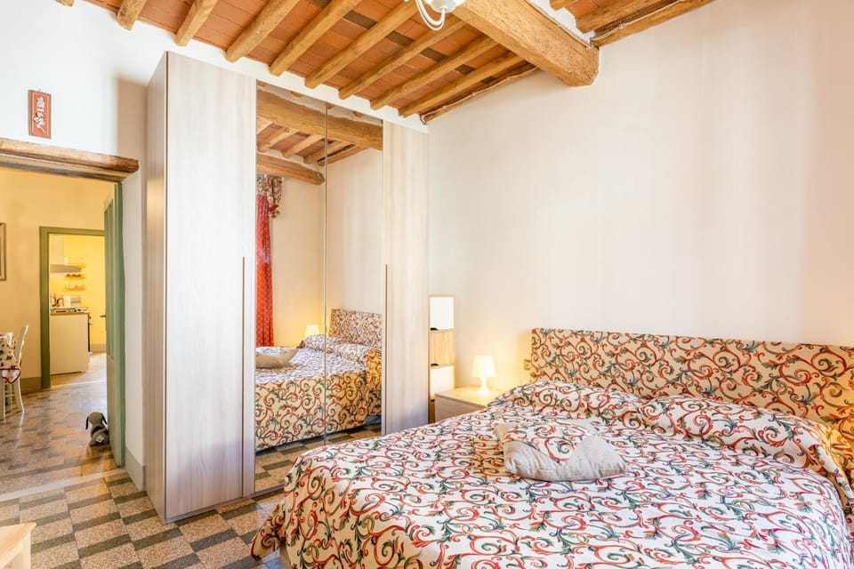 Property building, Living room, Bedroom
