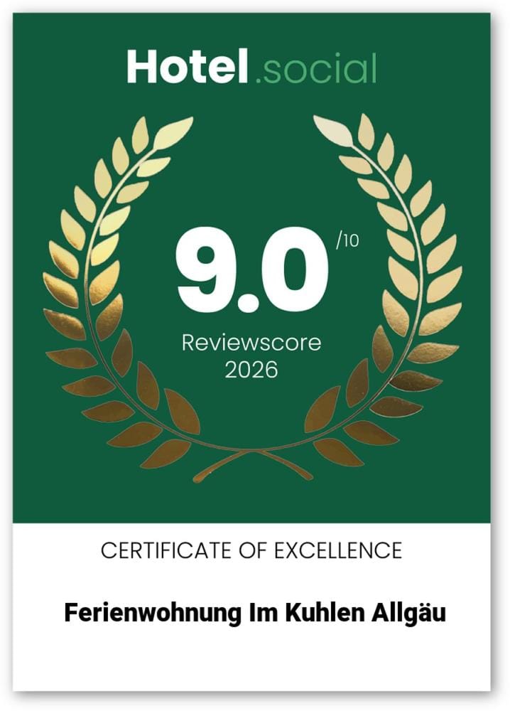 Ferienwohnung im kuhlen Allgäu Apartment in Tyrol