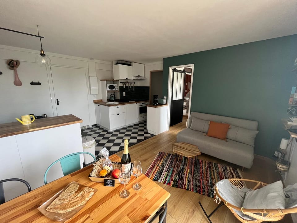 LA MADELEINE DES GRANDS SABLES 1- 4 PERS Apartment in Clohars-Carnoët