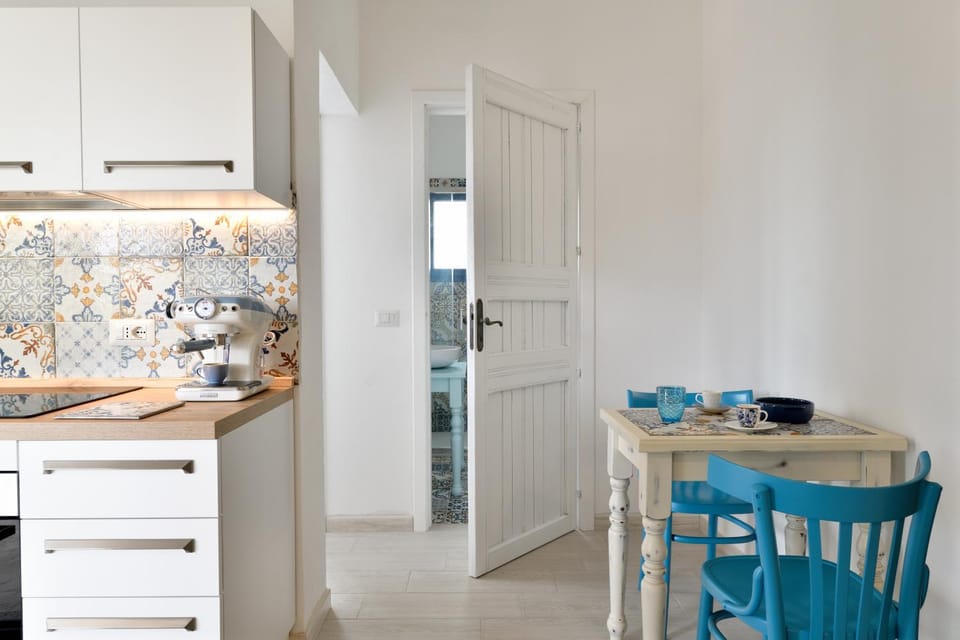 Living room, kitchen