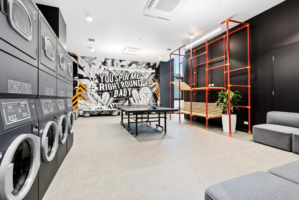 Communal lounge/ TV room, laundry